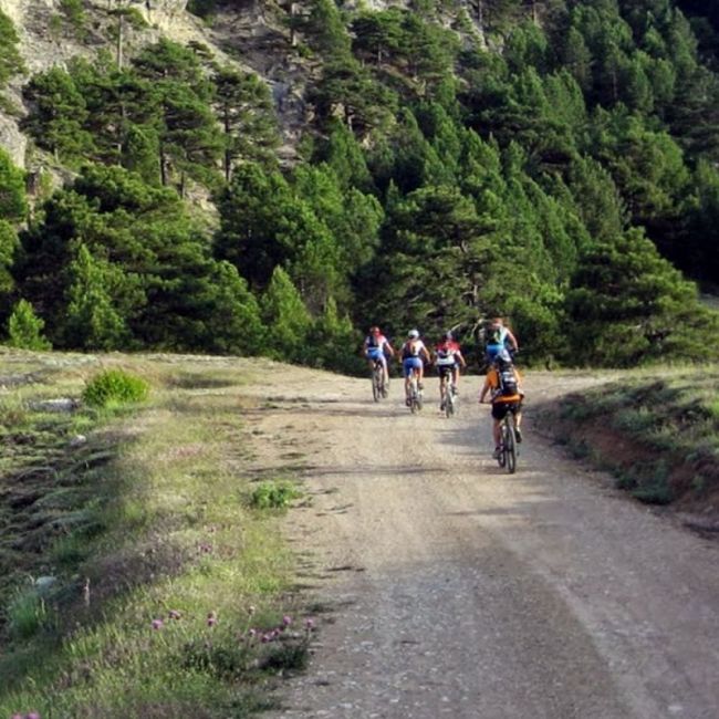 Rutas en bici de iniciación y familia en la Sierra de Cazorla